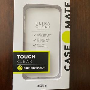 iPhone 11 clear phone case. Unisex.